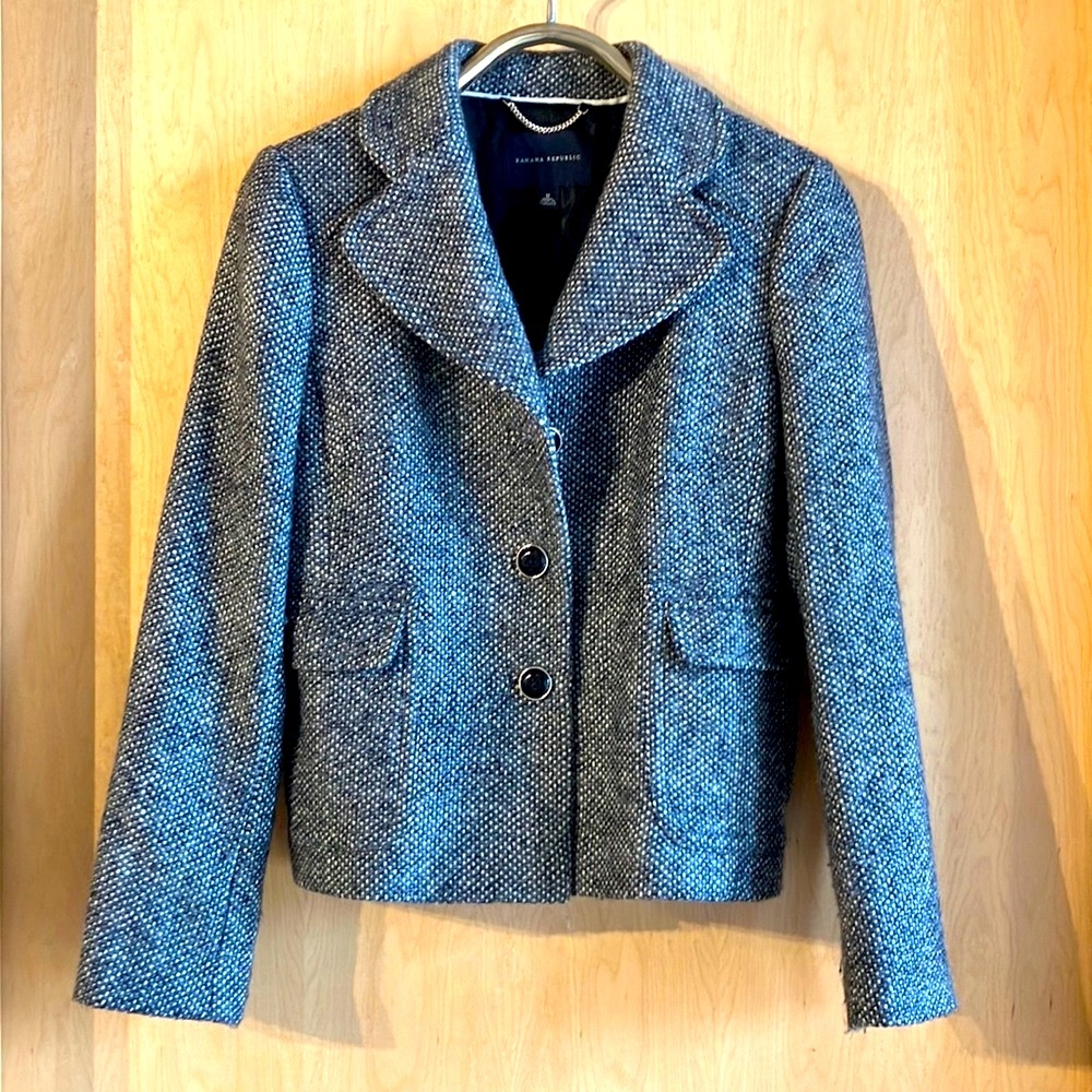 New Banana Republic Lined Wool Jacket, women’s size M